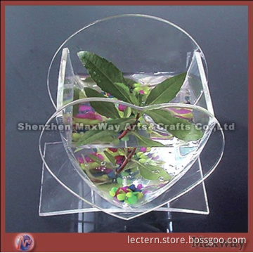 Countertop Heart Shaped Acrylic Fish Tank